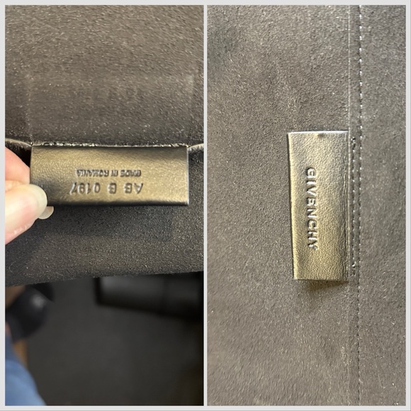 💯 Authentic 2 in 1 Givenchy Stargate Calfskin Tote Shopper with Wristlet - Picture 10 of 10